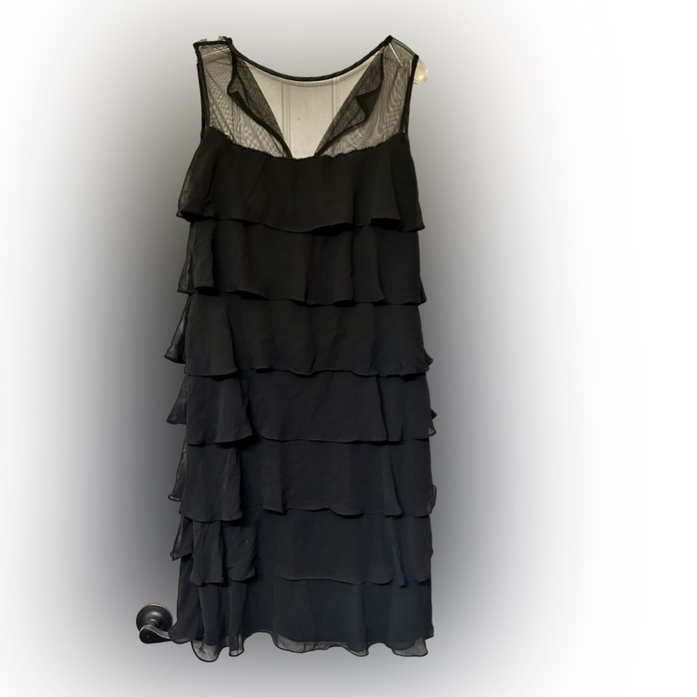 Patra Cocktail Dress. Black, size 10.